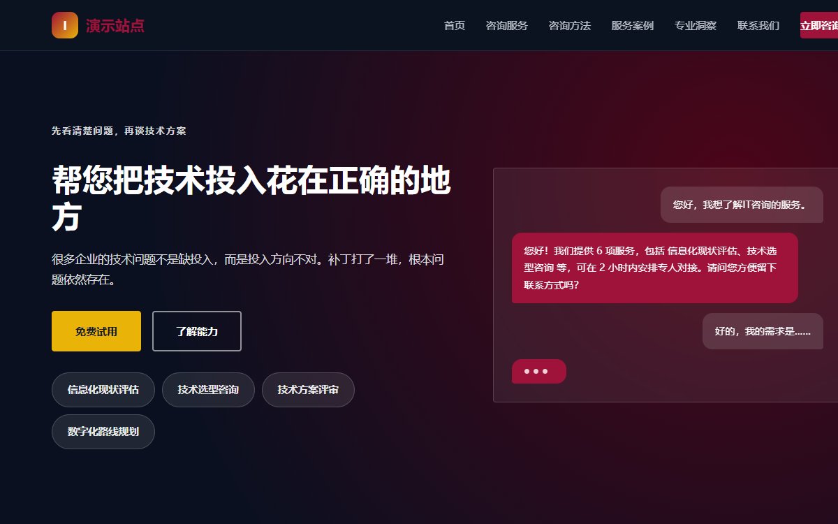 IT咨询·AI应用·分栏