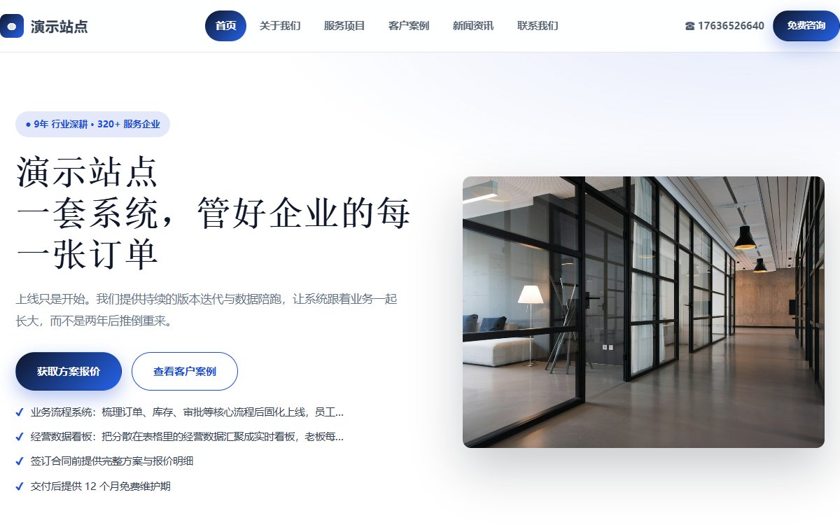 科技公司·多页·SaaS软件·尊享极境版