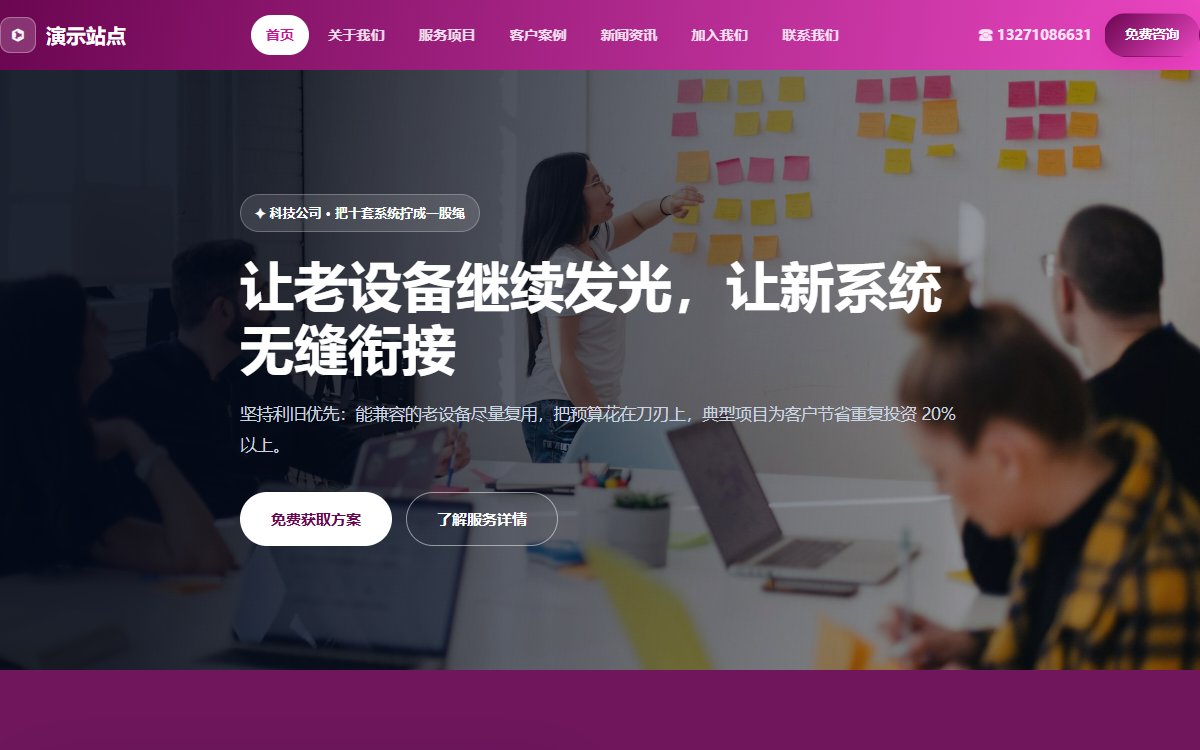 科技公司·多页·系统集成·臻品极境版