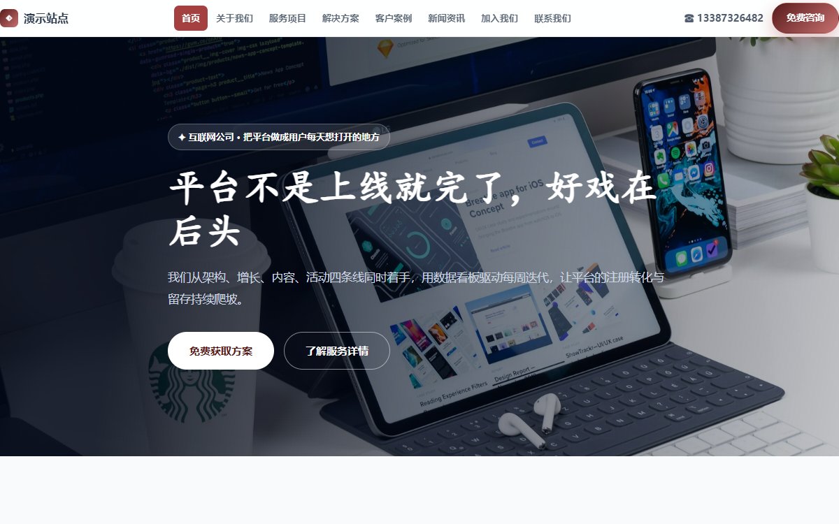 互联网公司·多页·平台运营·专业极境版
