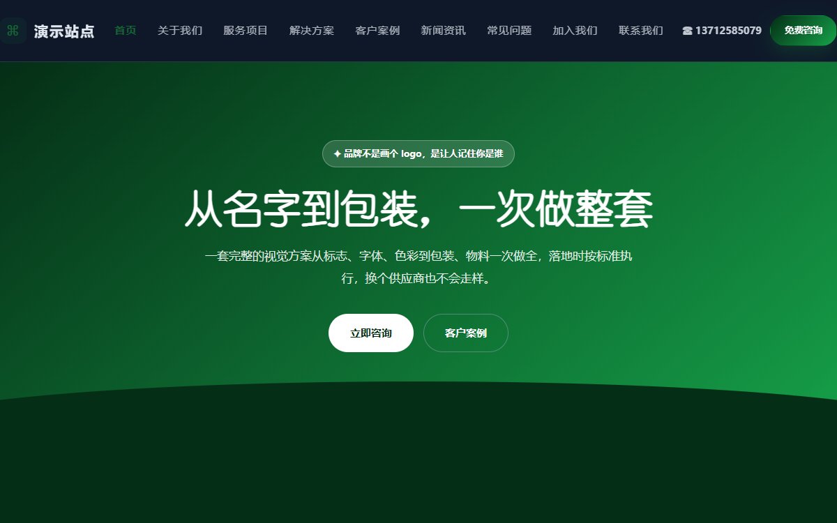 设计公司·多页·品牌视觉全案·卓越光感版