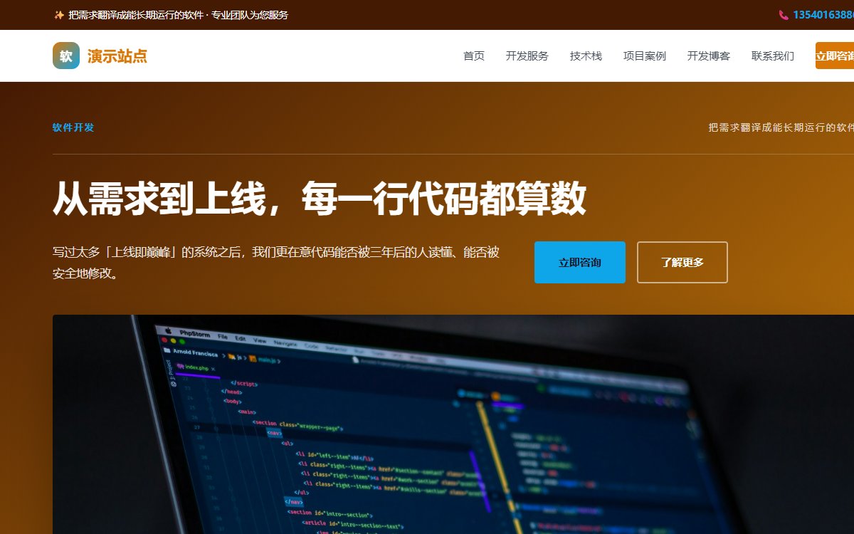 软件开发·本地服务·经典
